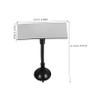 Alipis Reflective Glare Wide Angle Rearview Mirror Rectangle Shape Suction Cup Design for Safe Driving Durable Construction for Cars and Suvs view 2