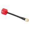 5.8GHz FPV Drone Antenna 2.5 Dbi High Strength Impact Resistance Remote Control Racing Quadcopter (Red) view 4