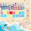 ARTPAR Water Elf Magic Gel Kit - 20 Colorful Gels + 16 Fantasy Molds - Non-Toxic Sensory Toys for Kids - Creative Arts & Crafts Project - Birthday Gifts for 5 6 7 8 9 10 Year Old Girls Boys view 2