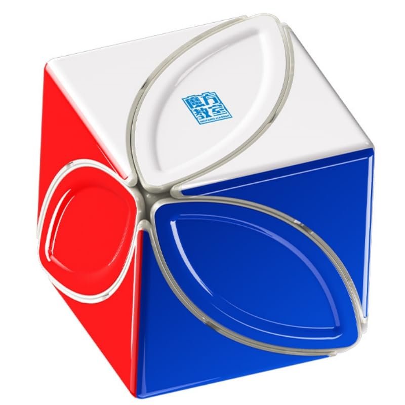 Bukefuno MoYu Maple Leaves Ball-Core UV Speed Magic Cube Stickerless MFJS Maple Leaf Magnets Cubing Puzzle Classroom Speed Ivy Magic Cube Toys (Ball-Core Magnetic UV Version)