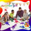 TJYZGXQ 6pcs 3D Printed Dinosaur Skeletons, T-Rex Fidget Toys,3D Printed Dragon Animals Toys,Dragon Toy Kids Girl,Dinosaur Toys for Kids 5-7 Desk Gifts view 2