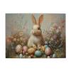 BEAROWL 500 Pieces Wooden Puzzle for Adults, Flowers, Rabbits, Easter Eggs, Release Stress, Enjoy The Process, Creative Activity Hobby, Hands-On Assembly for Your Home Decoration Wall Art view 1