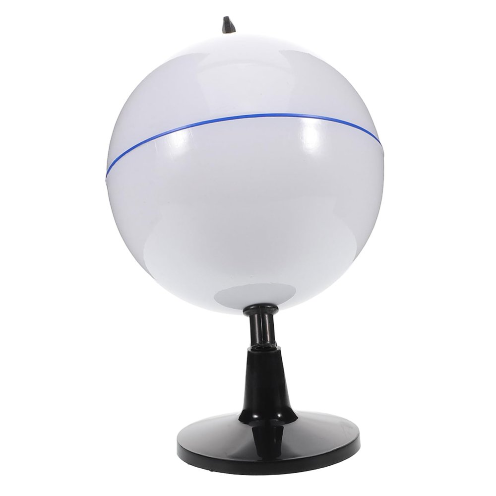 CVUTOVO DIY Blank Globe Model for Creative Learning Interactive Geography Teaching Tool Rewritable Surface for Art Education for Home School Use