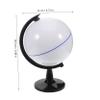 CVUTOVO DIY Blank Globe Model for Creative Learning Interactive Geography Teaching Tool Rewritable Surface for Art Education for Home School Use view 2