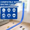 Flexible Race Track Toys for Wheels 1:64,15 Ft Flex Race Car Ramp Track with Suction Cups - Portable DIY Racetrack Compatible with Diecast 1/64th Cars Model for Boys and Girls Ages 3+ view 2