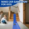 Flexible Race Track Toys for Wheels 1:64,15 Ft Flex Race Car Ramp Track with Suction Cups - Portable DIY Racetrack Compatible with Diecast 1/64th Cars Model for Boys and Girls Ages 3+ view 3