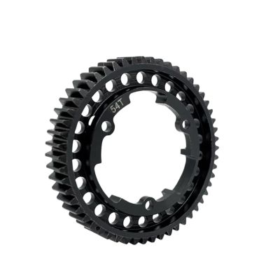 RC Car Accessories for E-Revo 2.0 for Vxl for Maxx for Traxxas 1/5 for X-Maxx 1/7 XO-1 1/10 Steel 46T 50T 52T 54T Spur Gear 1.0M 6447 6449 RC Car Upgrade Parts(54T)