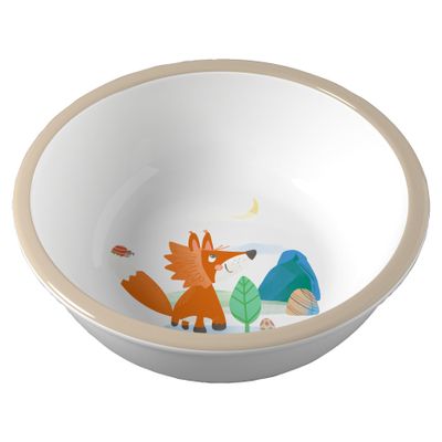 HABA 2012440003 Children's Bowl made of practical melamine, non-slip, dishwasher-safe, from 12 months