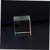 LIFKOME 3pcs Cube Kaleidoscope Optic Prism Glass RGB Dispersion Cube for Physics Education view 2