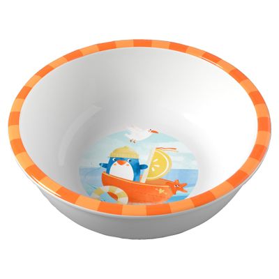 HABA 2012440001 Children's Bowl made of practical melamine, non-slip, dishwasher-safe, from 12 months