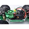 Aluminum 6061-T6 Alloy Cooling Fan with 35mm Motor Heatsink for Traxxas 1:16 Mini Maxx 4WD 107154-1 / Mini XRT VXL-3S 108076-1 Monster Truck Upgrades - Red view 2