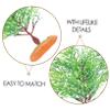 Toyvian Realistic Miniature Willow Trees for Model Train Scenery Landscape DIY Craft view 3