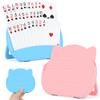 Card Holders for Playing Cards, 2 Pack Playing Card Holder for Kids Adults and Seniors, Hands Free Card Game Holder for Arthritis Little Hands,Poker Parties Travel Family Game Nights (Blue & Pink) view 1