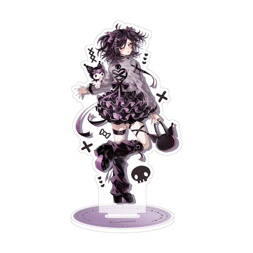 A3 Aratera x Sanrio Characters 04 Kuromi [Collaboration Illustration] Acrylic Stand