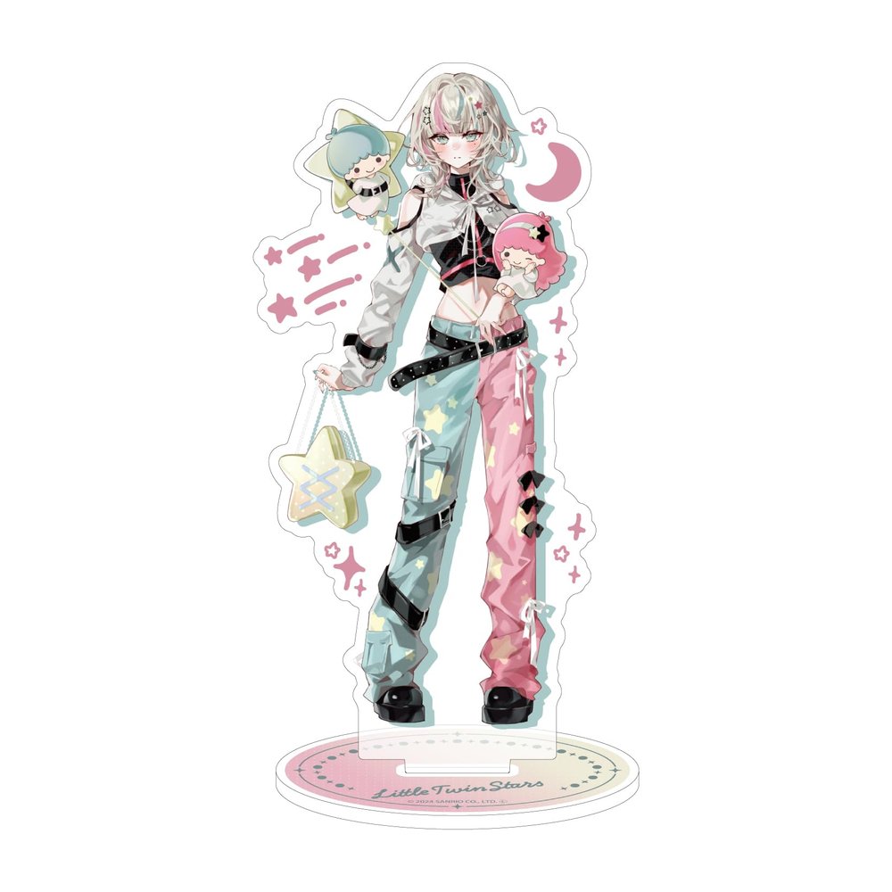 Aratera x Sanrio Characters 02 Little Twin Stars [Collaboration Illustration] Acrylic Stand