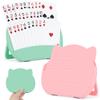 Card Holders for Playing Cards, 2 Pack Playing Card Holder for Kids Adults and Seniors, Hands Free Card Game Holder for Arthritis Little Hands,Poker Parties Travel Family Game Nights (Green & Pink) view 1