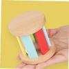 Toddmomy 3pcs Wooden Rattle Roller for Toddlers Educational Musical Instrument for Boy Girl for Play Promotes Hearing Development Parent-boy Girl Interaction view 3
