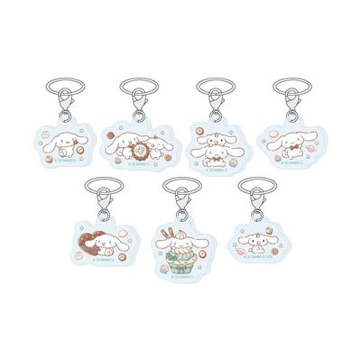 A3 Cinnamoroll 01 [Official Illustration] Mejirushi Charm 7 Piece Box