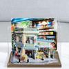 Dustproof Acrylic Display Box Compatible with Lego8090s Rush Hour Model Display Case, Dustproof Box, Storage Box, Display Box (Only Display Box) (Wooden Base) view 1