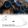 Anti Lost Body Shell Wire Clip Pin with Screw Retainer for Traxxas 1/10 RC Car (Silver) view 2