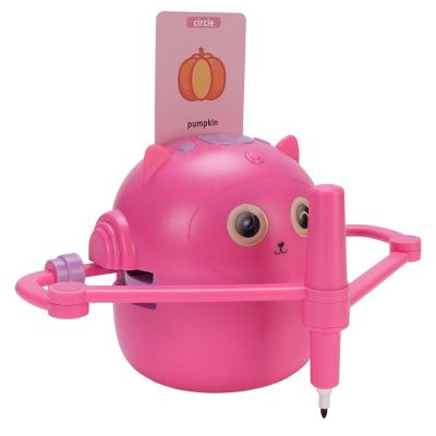 Smart Drawing Robot, Interactive Educational Drawing Robot, Drawing Learning with 100 Word Cards, Magic Drawing Robot, for Boys Girls