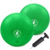 LOYNYE 10 Inch Dodgeball Balls Playground Ball Kickball, Dodge Ball for Kids, Kickballs Handball for Indoor Outdoor Games Four Square Balls, Includes Pump view 1