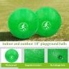 LOYNYE 10 Inch Dodgeball Balls Playground Ball Kickball, Dodge Ball for Kids, Kickballs Handball for Indoor Outdoor Games Four Square Balls, Includes Pump view 3