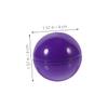 Alipis 20pcs Openable Hollow Plastic Balls Colorful Game Props for Raffle Drawings Party Activities and Team Events Portable Fun Supplies view 2