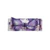 GGNKDL Purple Oil Painting Butterfly printing Baby bow headband, elastic headband, soft hair accessories suitable for newborns, children, toddlers and girls view 1