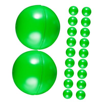 OKUMEYR 20pcs Openable Raffle Colorful Plastic Bingo for Parties Team Building Activities and Interactive Games for Group Activities and Vending Machines