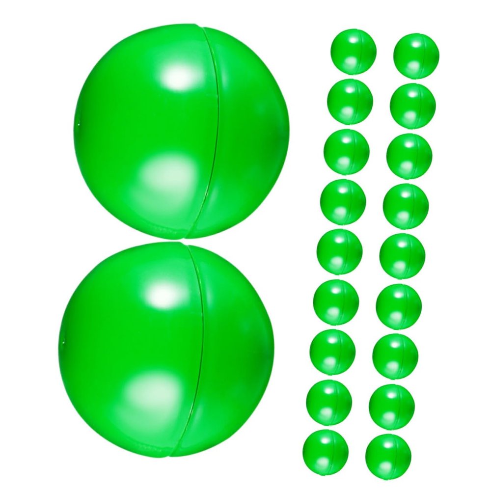 OKUMEYR 20pcs Openable Raffle Colorful Plastic Bingo for Parties Team Building Activities and Interactive Games for Group Activities and Vending Machines