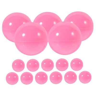 Parliky 20pcs Colorful Hollow Raffle Balls Interactive Bingo Activity Balls for Group Games Parties and Vending Machines Lightweight Plastic Party Supplies