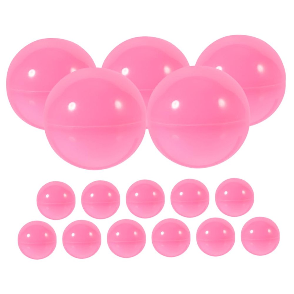 Parliky 20pcs Colorful Hollow Raffle Balls Interactive Bingo Activity Balls for Group Games Parties and Vending Machines Lightweight Plastic Party Supplies