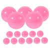 Parliky 20pcs Colorful Hollow Raffle Balls Interactive Bingo Activity Balls for Group Games Parties and Vending Machines Lightweight Plastic Party Supplies view 1