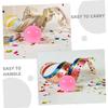 Parliky 20pcs Colorful Hollow Raffle Balls Interactive Bingo Activity Balls for Group Games Parties and Vending Machines Lightweight Plastic Party Supplies view 3