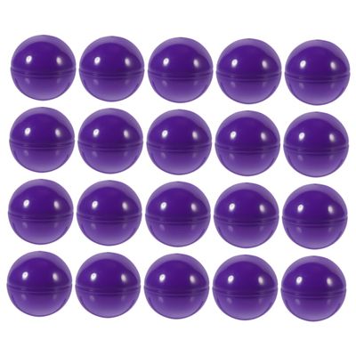LIFKOME 20pcs Plastic Raffle Balls Openable Lottery Balls Team Building Game Props Bright Bulk