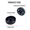 12PCS Model Toy Car Wheel Plastic Car Wheel with 2mm Dia Shaft Axles for RC Car Truck Robot DIY Model Toy Building Parts (Style 1) view 4