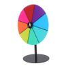 ABOOFAN Colorful Acrylic Spinning Prize Wheel Heavy Duty Tabletop Roulette with Dry Erase Surface for Party Supplies Events Trade Shows and Carnival Activities view 1