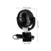 Luxshiny Portable Car Fan for Cooling Efficient Electric Fan for Vehicles Touchscreen Mounting Usb Powered Compact Design for Comfortable Rides view 2