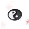 ULTECHNOVO Yin and Yang Trigram Sand Table Resin Craft Black Home Decoration for Peace Harmony Creative Household Ornament view 2