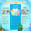 20 PCS Reusable Water Balloons for Kids Self Sealing Refillable Silicone Water Balloons Quick Fill Water Balls Toys Splash Ball Water Bomb Outdoor Summer Toys Pool Beach Games for Kids Boys Girls view 4