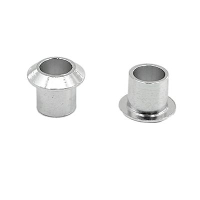 Gracilaria 2PCS RC Boat Water Cooling Sleeve Cover Aluminum Alloy Tube Cover for RC Boat Ship DIY Model Toy Water Cooling Parts (4x7mm Silver)