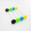 20PCS Model Toy Car Wheel Plastic Toy Wheel with 2mm Dia Shaft Round Axles for RC Car Truck Robot DIY Model Toy Building Projects (Style 1) view 2