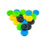 20PCS Model Toy Car Wheel Plastic Toy Wheel with 2mm Dia Shaft Round Axles for RC Car Truck Robot DIY Model Toy Building Projects (Style 1) view 4