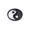 OUNONA Yin and Yang Trigram Sand Table Resin Crafts Home Ornament Black Unique Housewarming Meditation Decor for Offices and Restaurants view 1