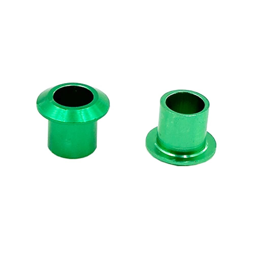 Gracilaria 2PCS RC Boat Water Cooling Sleeve Cover Aluminum Alloy Tube Cover for RC Boat Ship DIY Model Toy Water Cooling Parts (4x7mm Green)