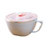 OUNONA Stainless Steel Instant Ramen Bowl Insulated Serving Bowl Lid Microwave-safe for Boys and Girls view 1