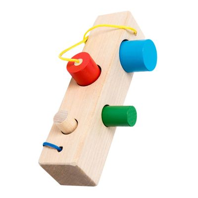 BESPORTBLE Shape Sorter Matching Handmade Wooden Educational Plaything for Promotes Hand Eye Coordination Fine Motor Skills Compact Design for Easy Grasp
