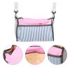Abaodam Large Capacity Stroller Organizer Bag Storage Bag for Diapers Milk Bottles Portable Hanging Bag with Multiple Pockets for Easy Access for Moms the Go view 4