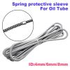 Cosyhat 1Meter/pc 3mm 4mm 6mm 8mm Spring Protective Sleeve for RC Hydraulic Oil Tube Excavator Bulldozer Model Accessories(One Meter(ID. 4mm)) view 3